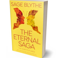 Tablet view of Energy Yellow #34931 - Premade Abstract Book Cover