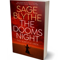 Tablet view of Dark Burgundy #34978 - Premade Apocalyptica Book Cover