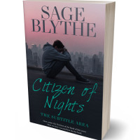 3D view of Quicksand #34985 - Premade Teen & Young Adult Book Cover