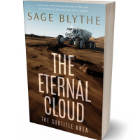 Tablet view of Cedar #35018 - Premade Science Fiction Book Cover