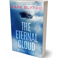 Tablet view of Hippie Blue #35019 - Premade Science Fiction Book Cover