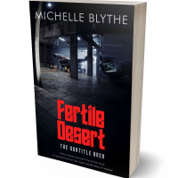 3D view of Premade Action & Adventure Book Cover - Woodsmoke