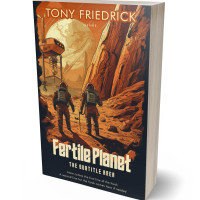 Tablet view of Copper #35216 - Premade Science Fiction Book Cover