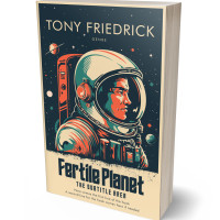 Tablet view of Te Papa Green #35222 - Premade Science Fiction Book Cover