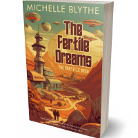 Tablet view of Nutmeg #35228 - Premade Science Fiction Book Cover