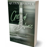 3D view of Premade Literary Fiction Book Cover - Lunar Green