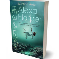 3D view of Viridian #35615 - Premade Surreal Book Cover