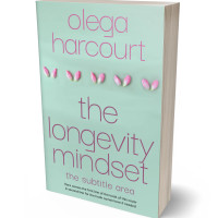 3D view of Premade Health & Mind & Body Book Cover - Jet Stream