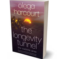 3D view of Cocoa Brown #35650 - Premade Surreal Book Cover