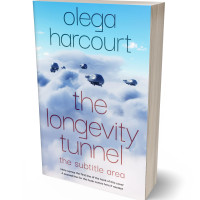 3D view of Periwinkle Gray #35653 - Premade Science Fiction Book Cover