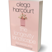 Tablet view of Beauty Bush #35673 - Premade Abstract Book Cover