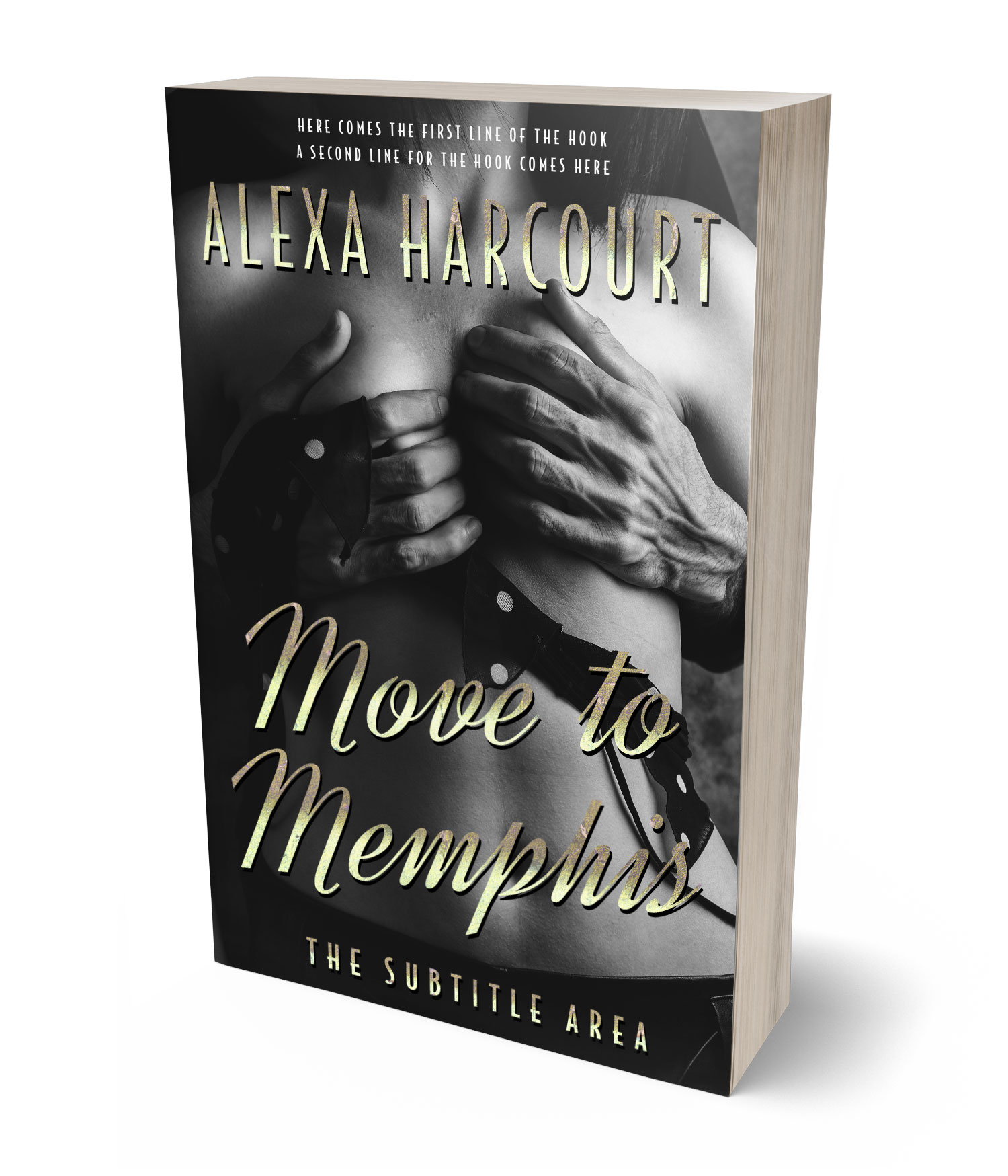 3D view of Mine Shaft #35749 - Premade Mystery & Thriller & Suspense Book Cover | BookCoverZone*