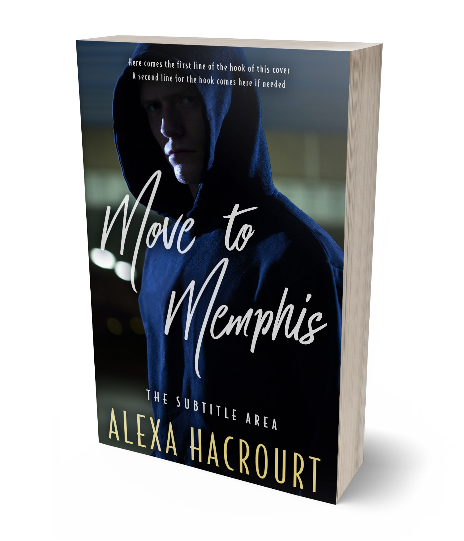 3D view of Bunker #35766 - Premade Mystery & Thriller & Suspense Book Cover | BookCoverZone*