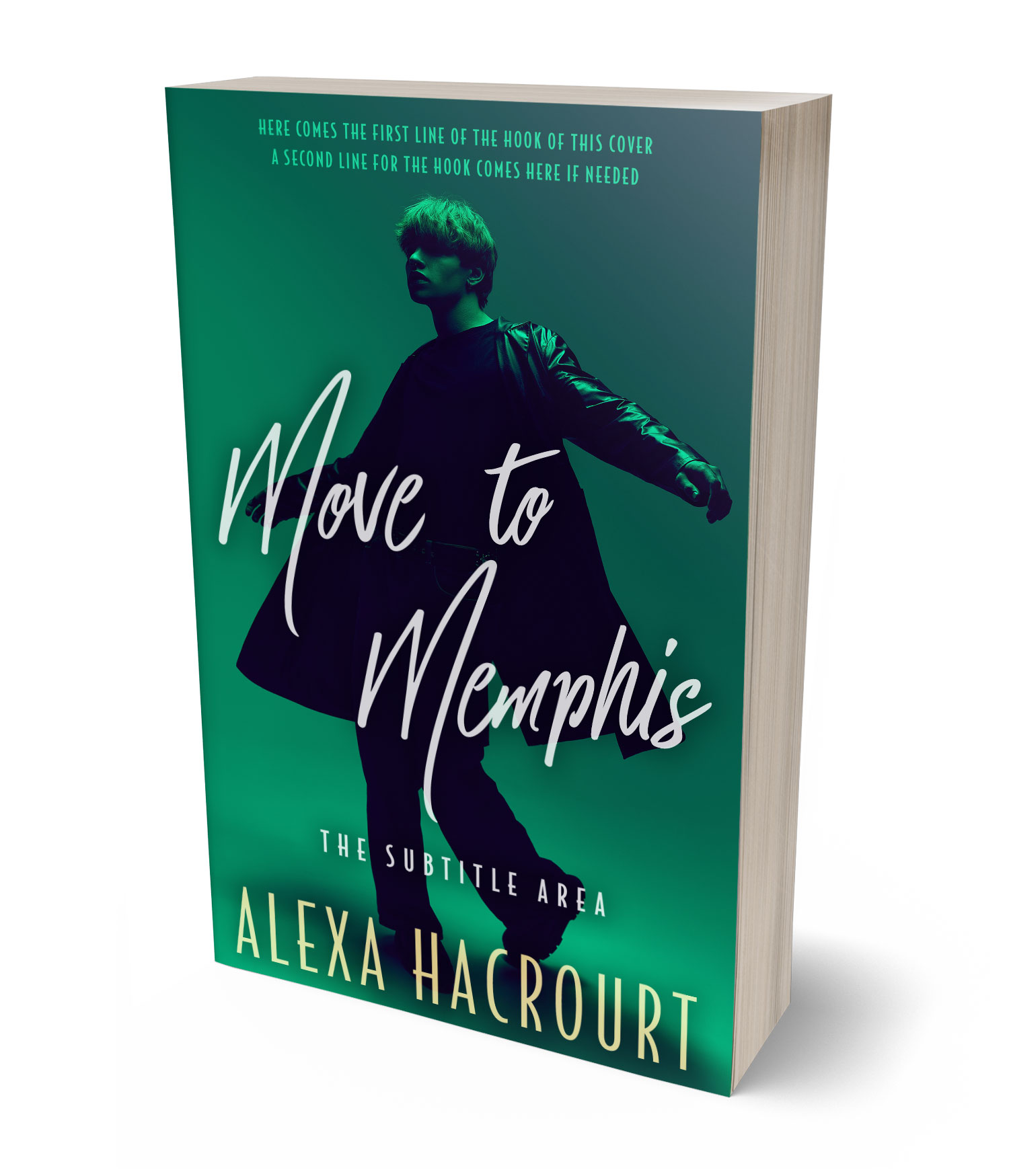 3D view of Tiber #35768 - Premade Teen & Young Adult Book Cover | BookCoverZone*