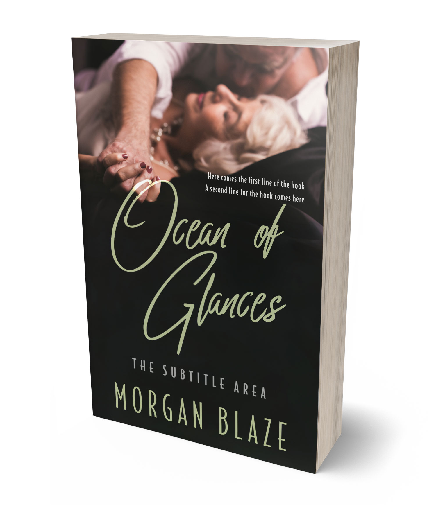 3D view of Premade Romance Book Cover - Rodeo Dust