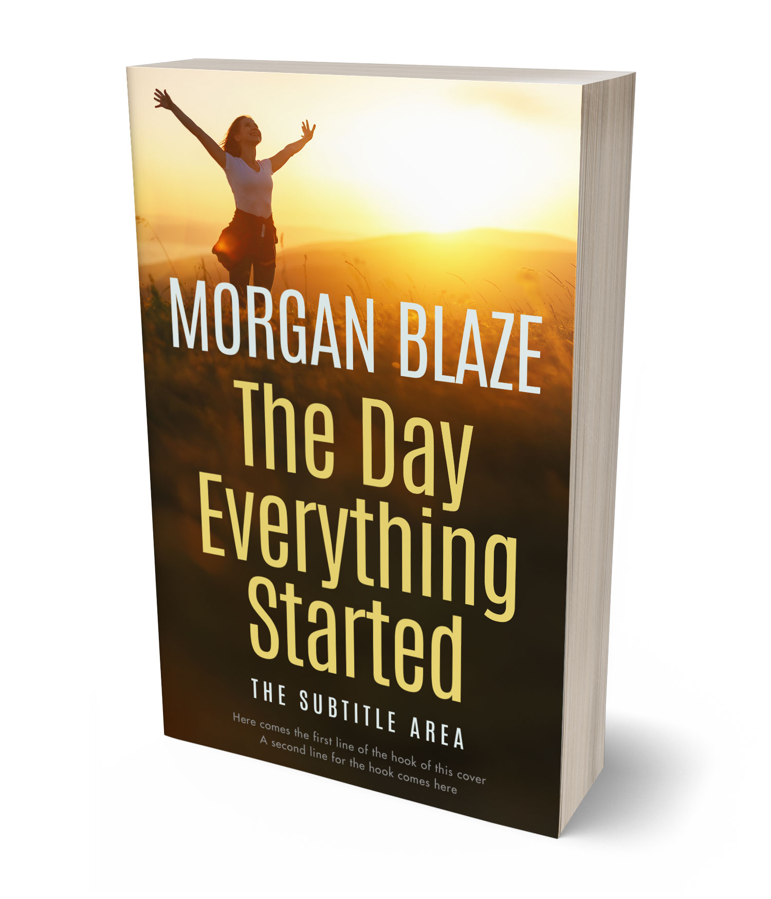 3D view of Sambuca #35810 - Premade Nature Book Cover | BookCoverZone*