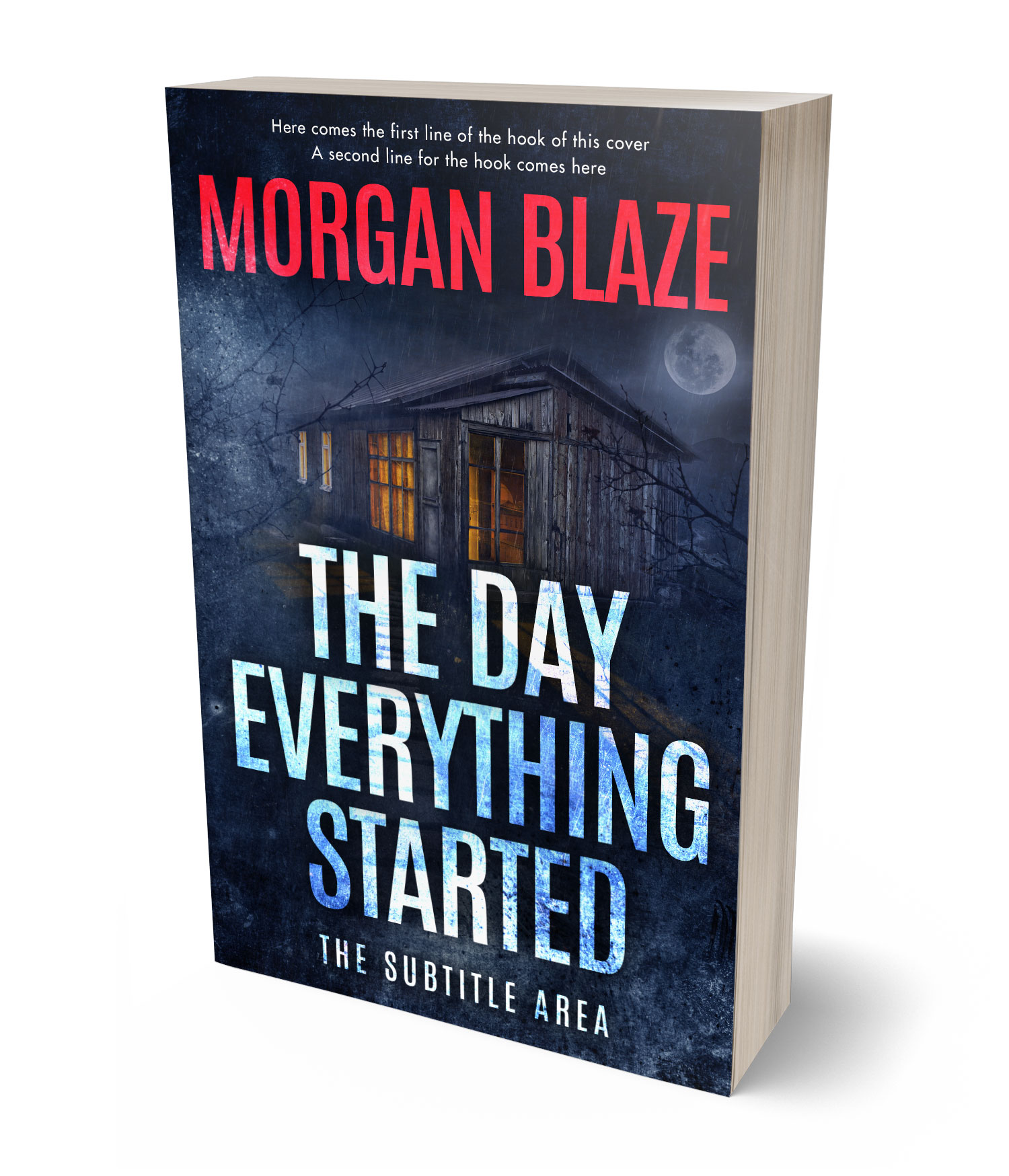 3D view of Mirage #35839 - Premade Mystery & Thriller & Suspense Book Cover | BookCoverZone*