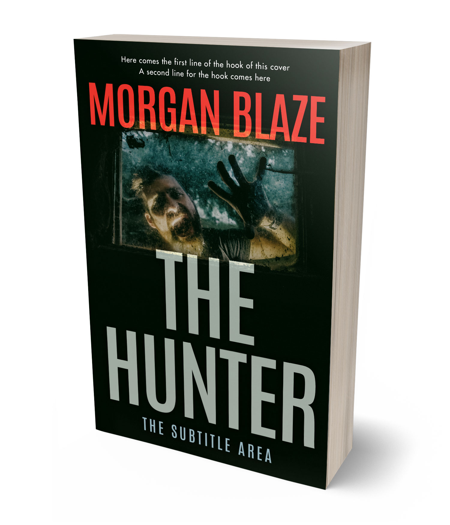 3D view of Quicksand #35846 - Premade Mystery & Thriller & Suspense Book Cover | BookCoverZone*