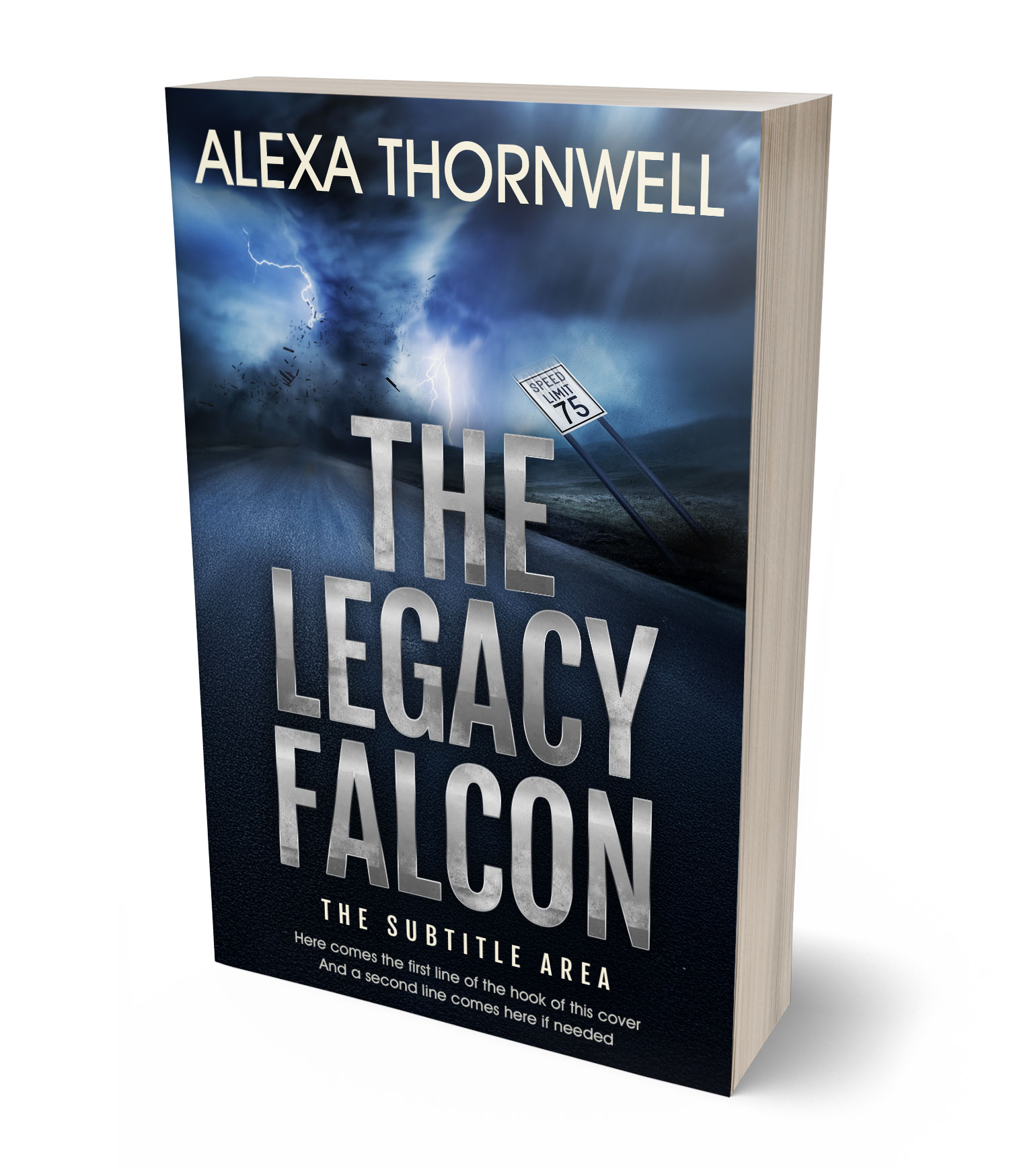 3D view of Custom & Premade Mystery & Thriller & Suspense Book Cover - Mirage #35959 | BookCoverZone*