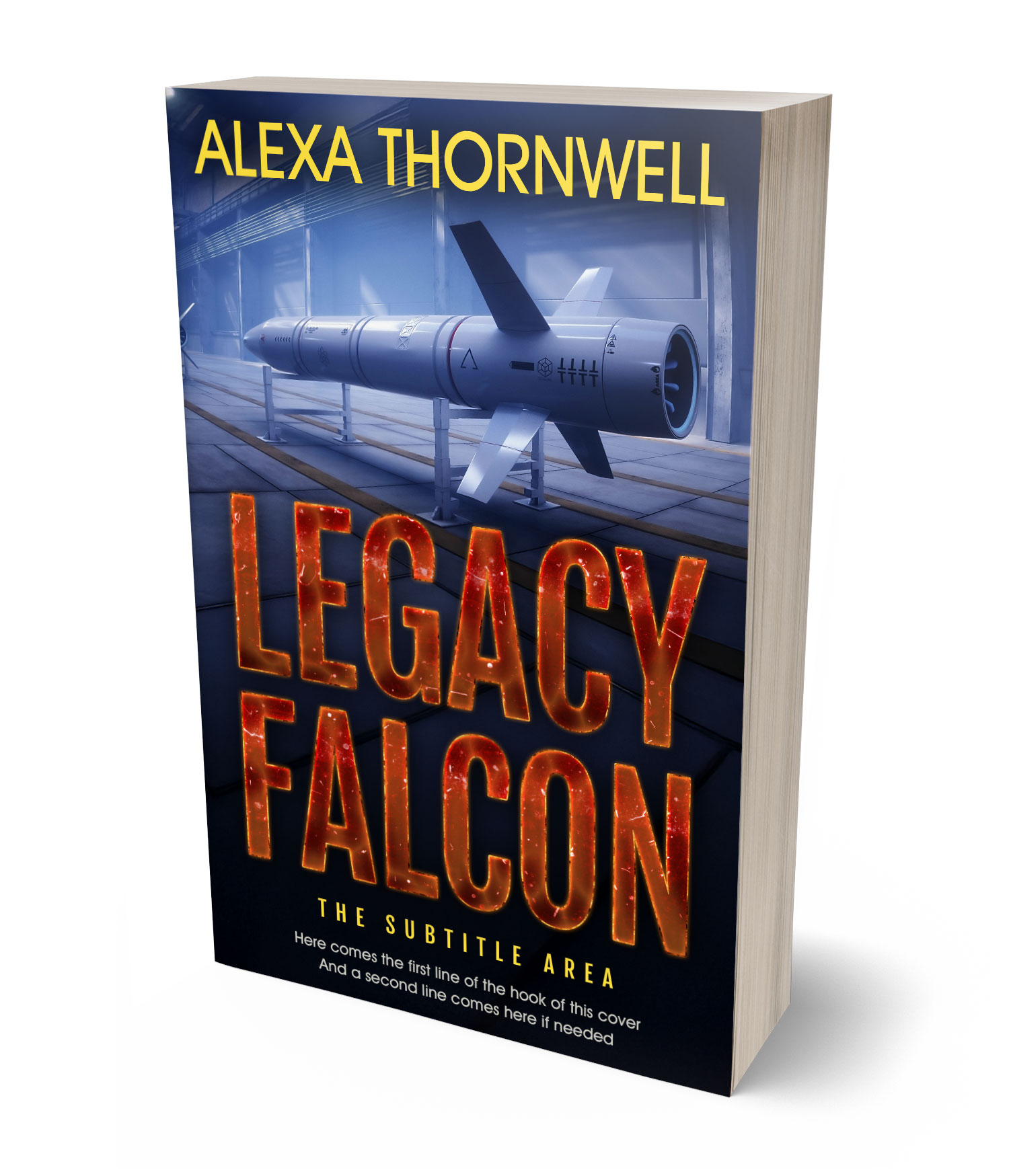 3D view of Custom & Premade Science Fiction Book Cover - Mirage #35968 | BookCoverZone*