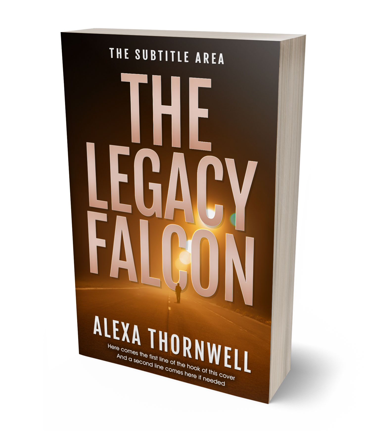 3D view of Custom & Premade Mystery & Thriller & Suspense Book Cover - Cameo #35992 | BookCoverZone*