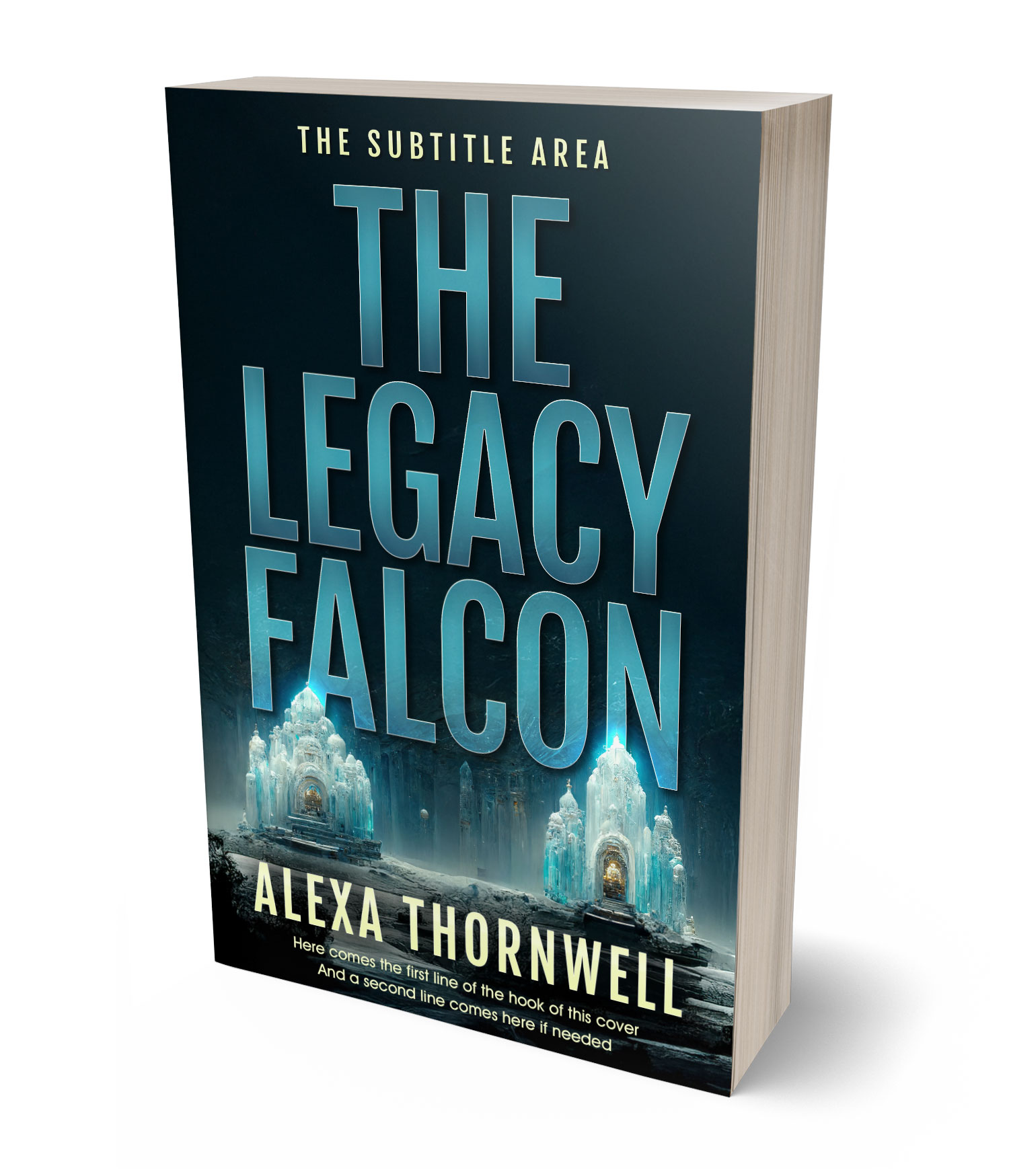 3D view of Custom & Premade Fantasy Book Cover - Firefly #35999 | BookCoverZone*