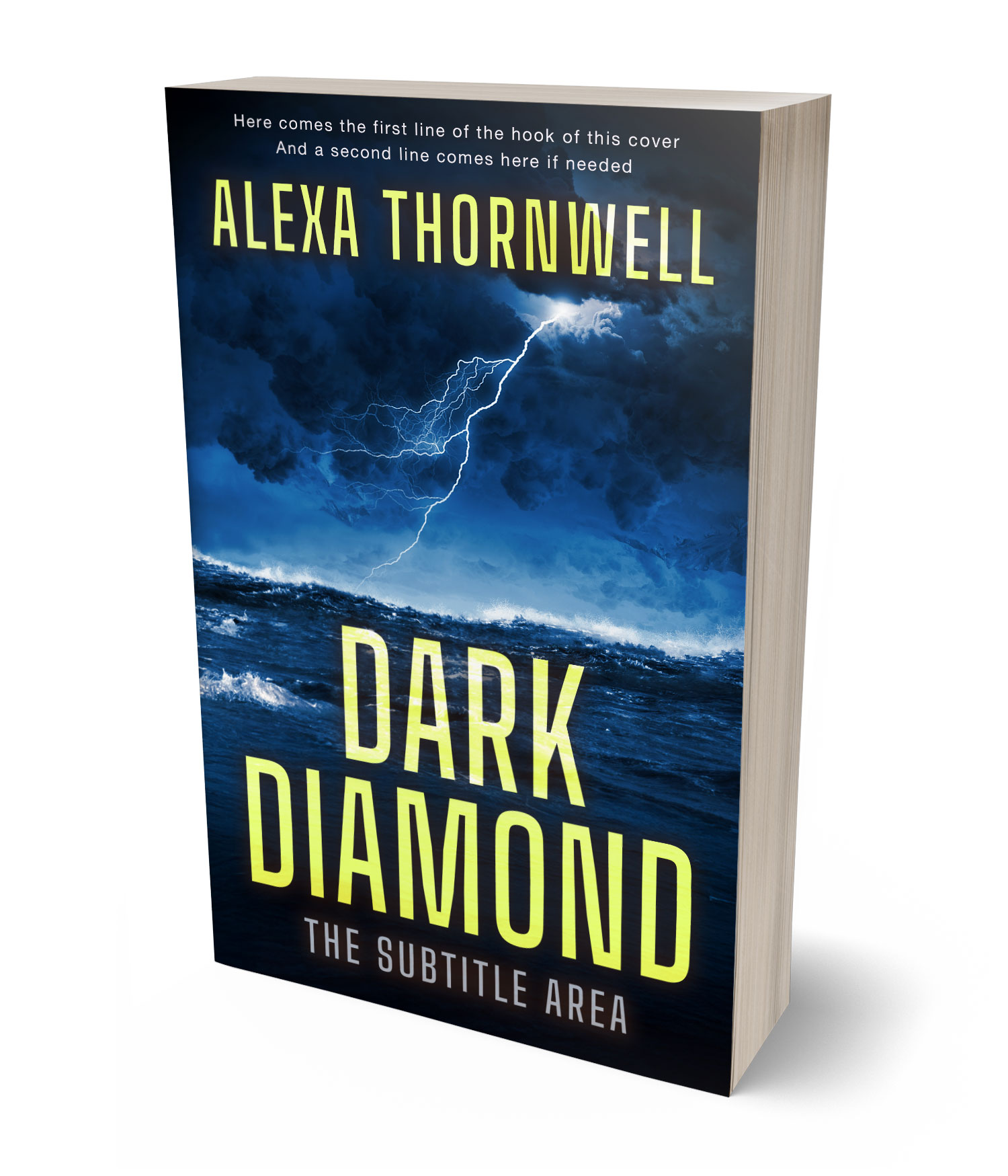 3D view of Custom & Premade Mystery & Thriller & Suspense Book Cover - Firefly #36047 | BookCoverZone*