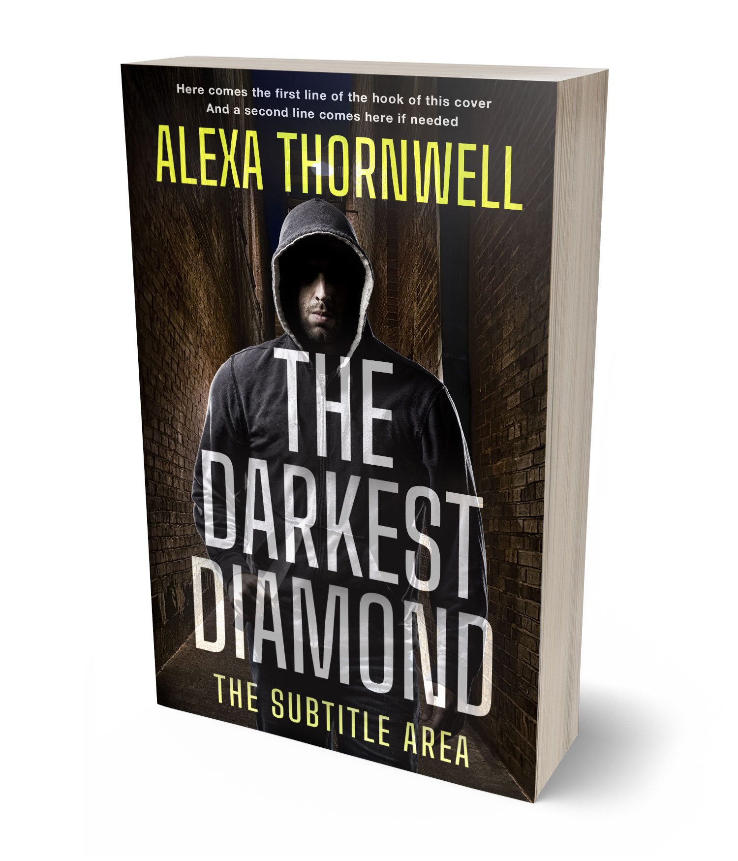 3D view of Custom & Premade Mystery & Thriller & Suspense Book Cover - Zeus #36055 | BookCoverZone*