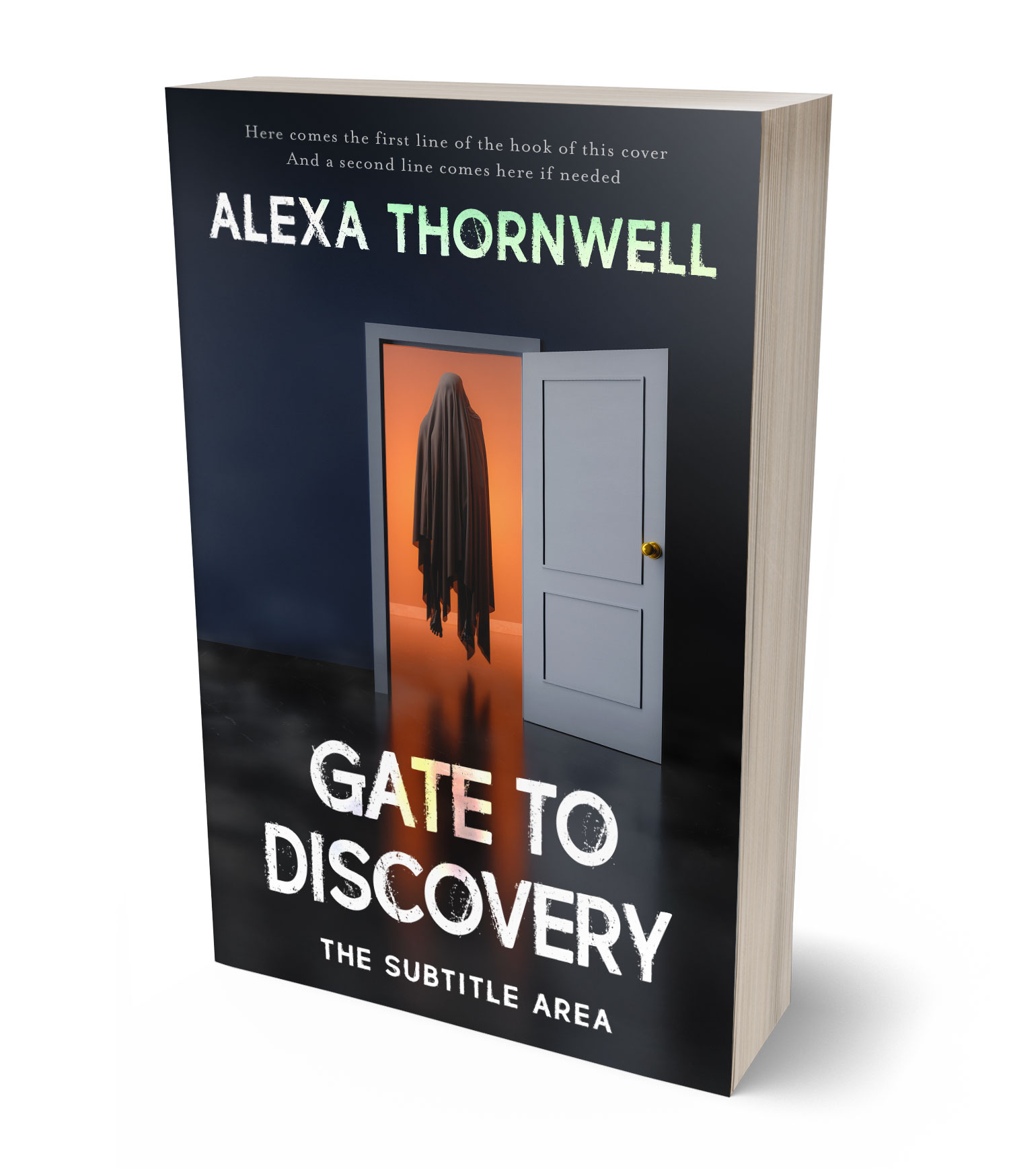 3D view of Custom & Premade Horror Book Cover - Baltic Sea #36066 | BookCoverZone*