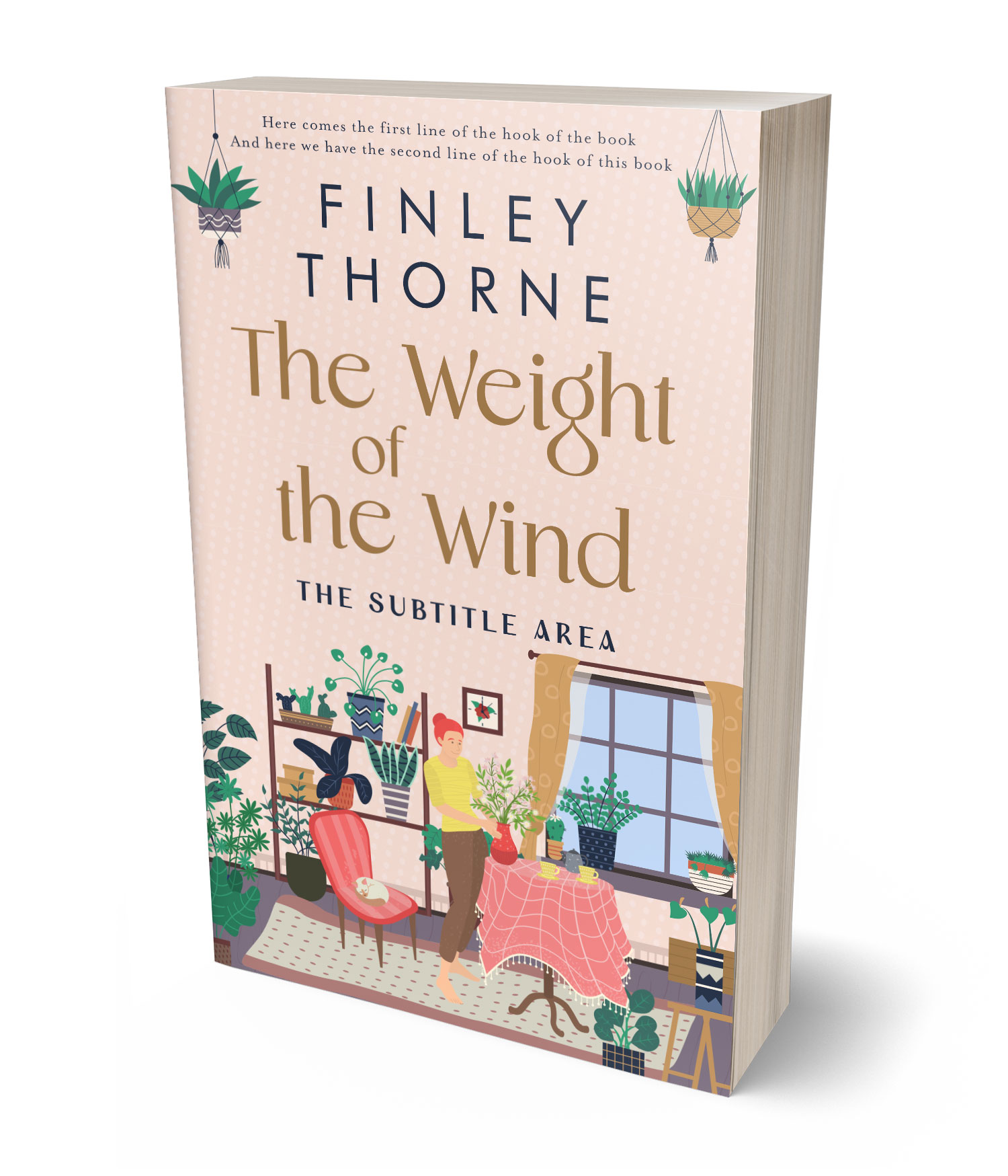 3D view of Custom & Premade Literary Fiction Book Cover - Pot Pourri #36079 | BookCoverZone*