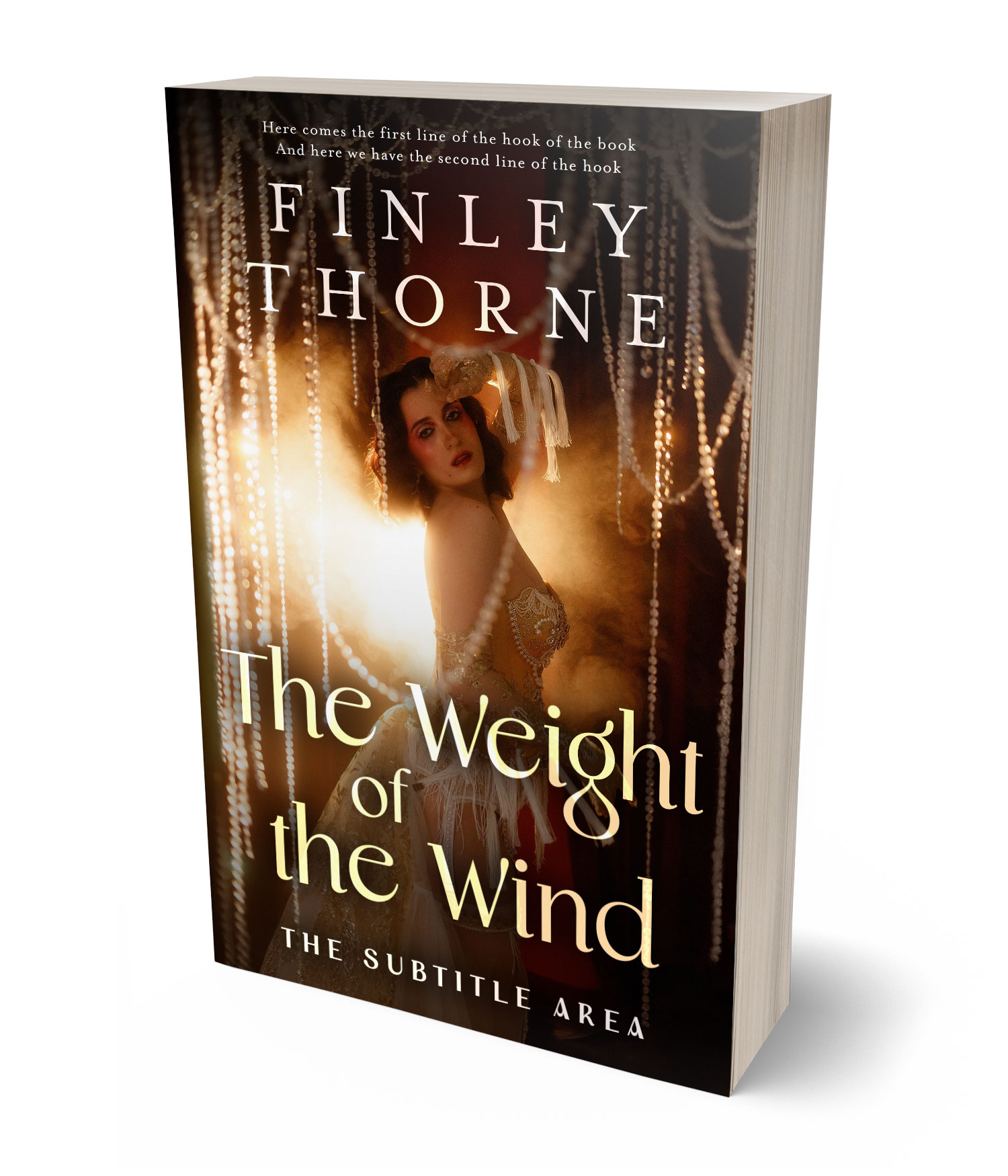 3D view of Custom & Premade Royal Romance Book Cover - Sambuca #36091 | BookCoverZone*