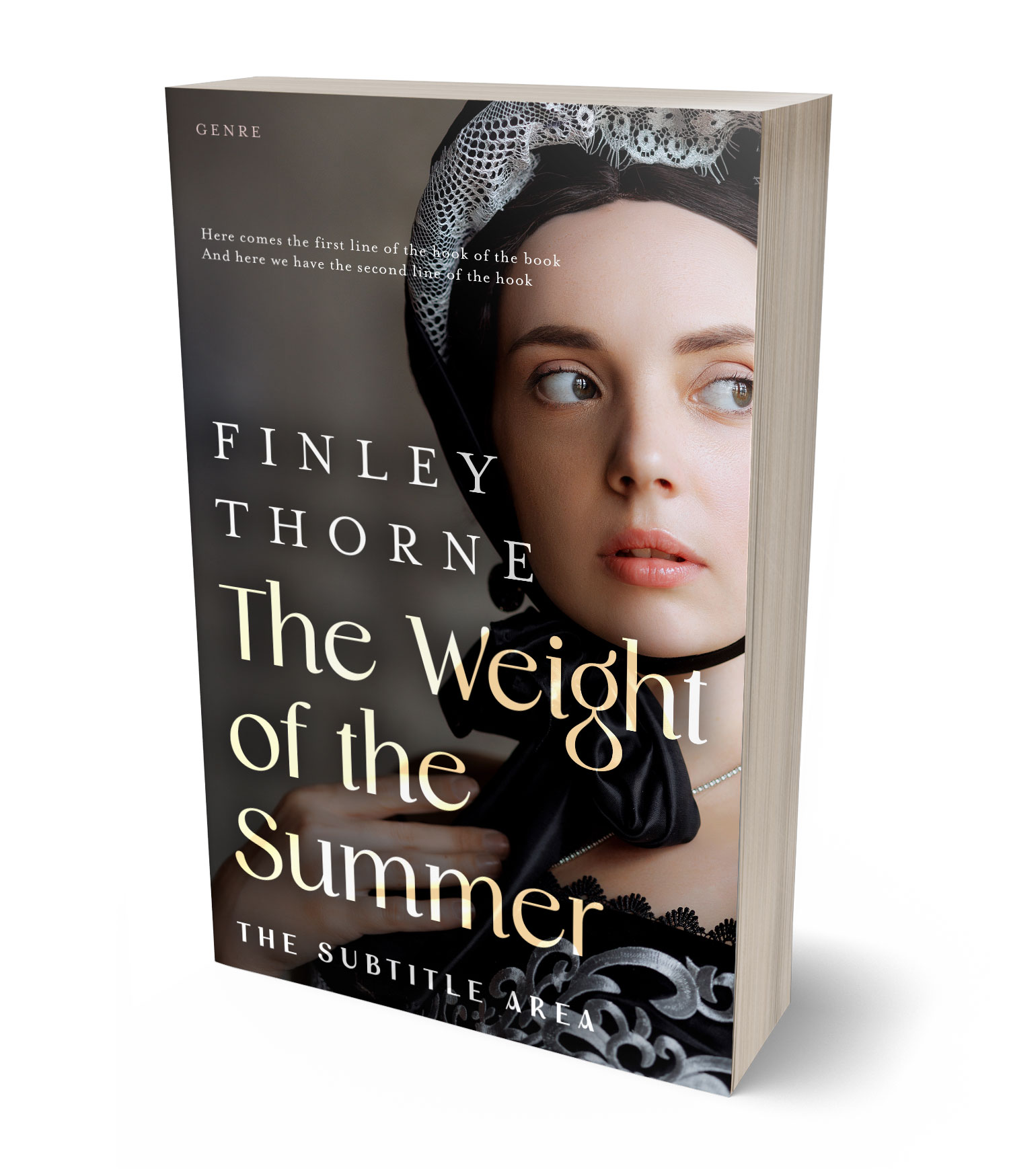 3D view of Custom & Premade Historical Book Cover - Dune #36093 | BookCoverZone*