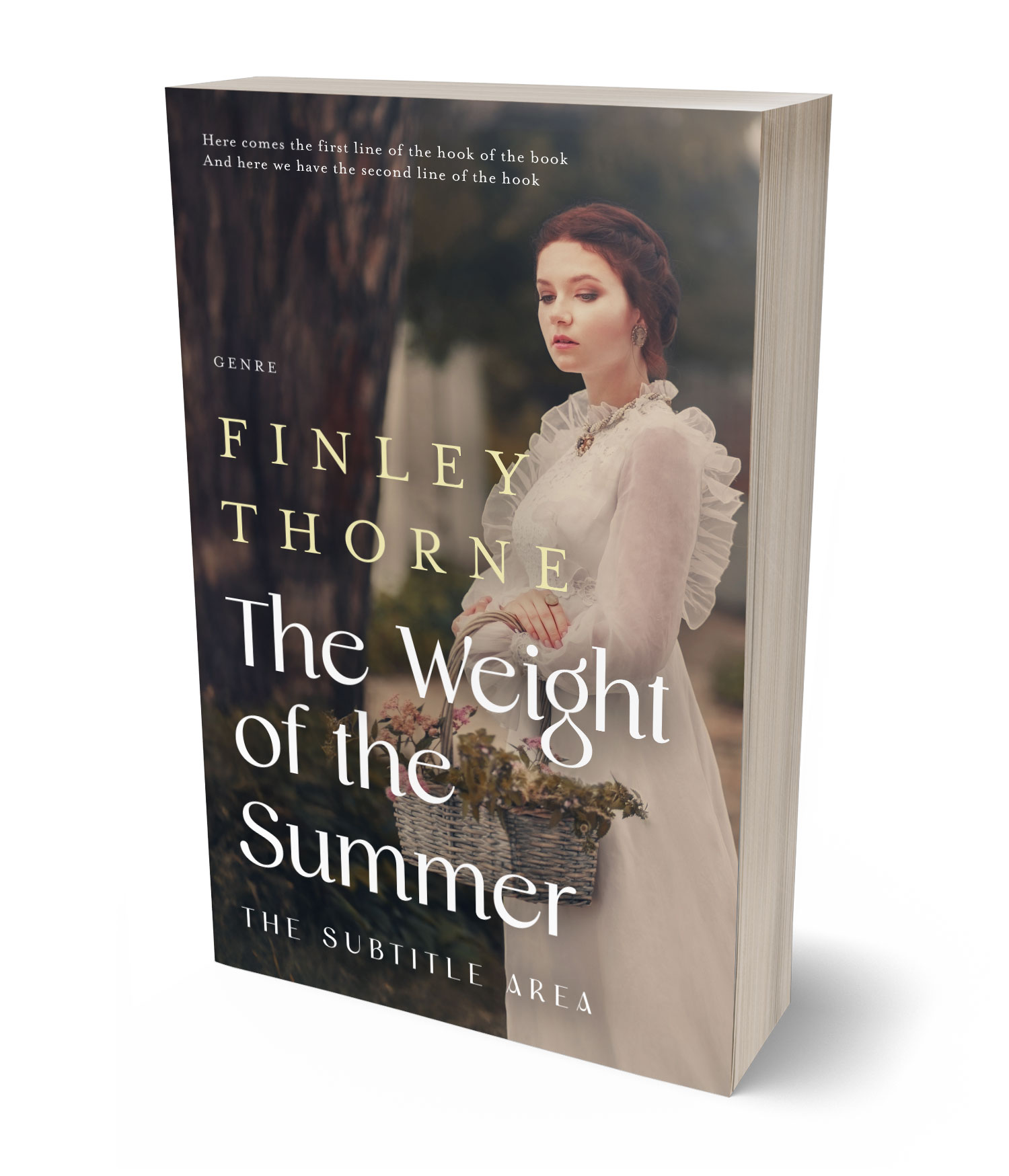 3D view of Custom & Premade Historical Book Cover - Malta #36105 | BookCoverZone*