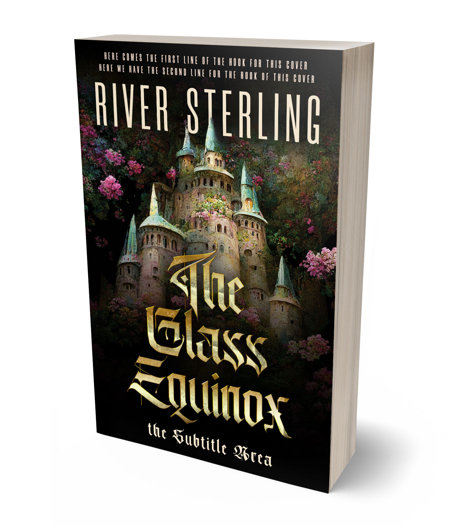 3D view of Custom & Premade Fantasy Book Cover - Sorrell Brown #36108 | BookCoverZone*