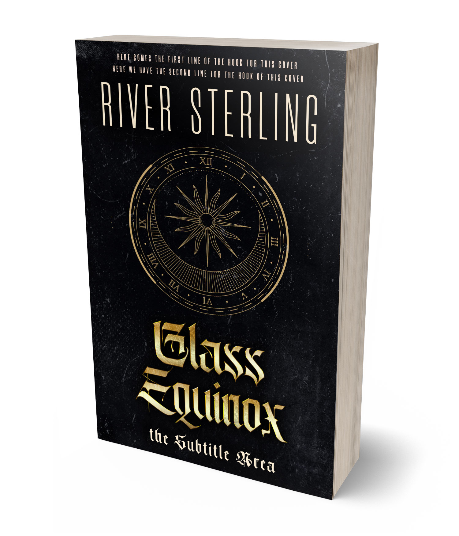 3D view of Custom & Premade Fantasy Book Cover - Woodsmoke #36119 | BookCoverZone*