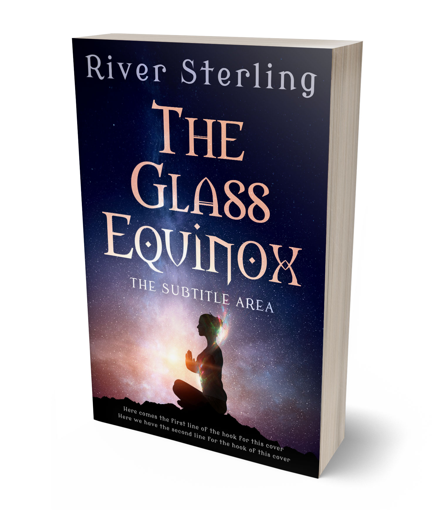 3D view of Custom & Premade Health & Mind & Body Book Cover - Cold Turkey #36145 | BookCoverZone*