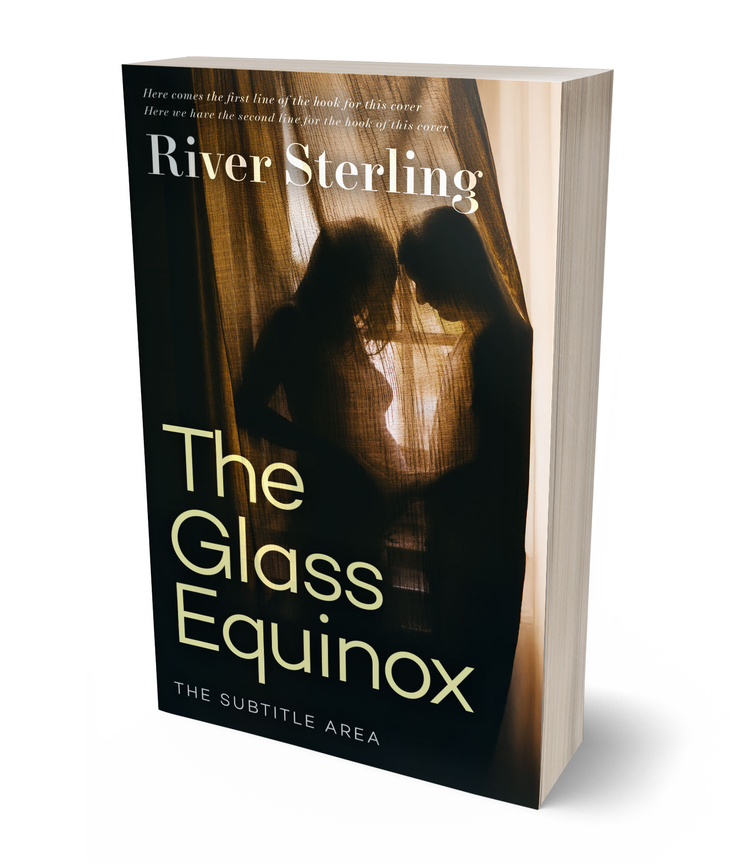 3D view of Premade Romance Book Cover - Sorrell Brown #36153 | BookCoverZone*