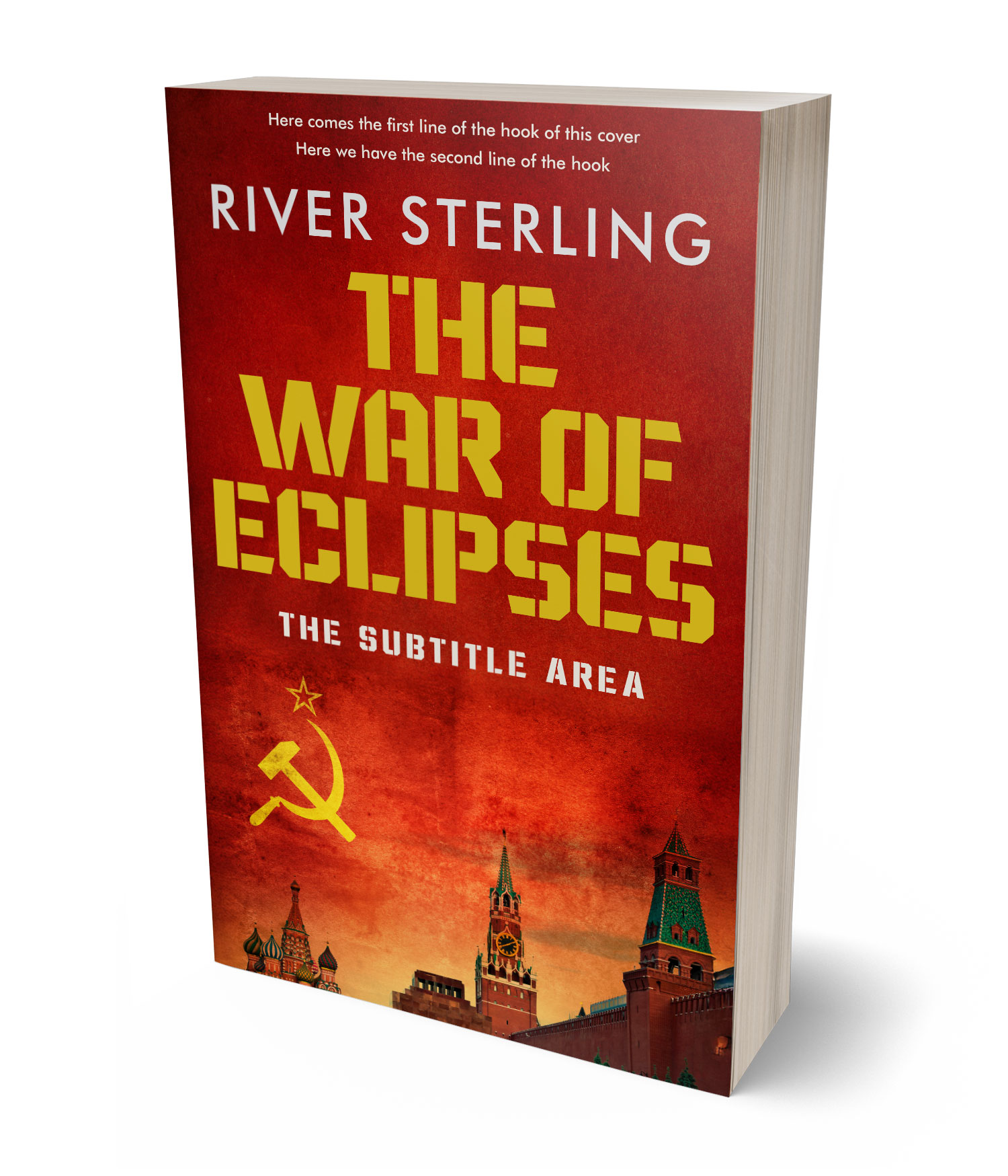 3D view of Premade Mystery & Thriller & Suspense Book Cover - Totem Pole #36204 | BookCoverZone*