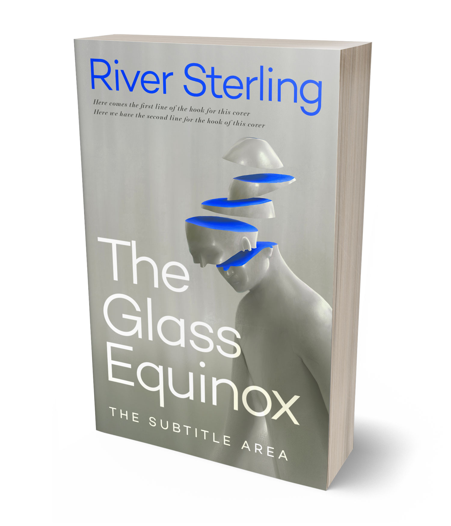 3D view of Premade Surreal Book Cover - Bud #36254 | BookCoverZone*