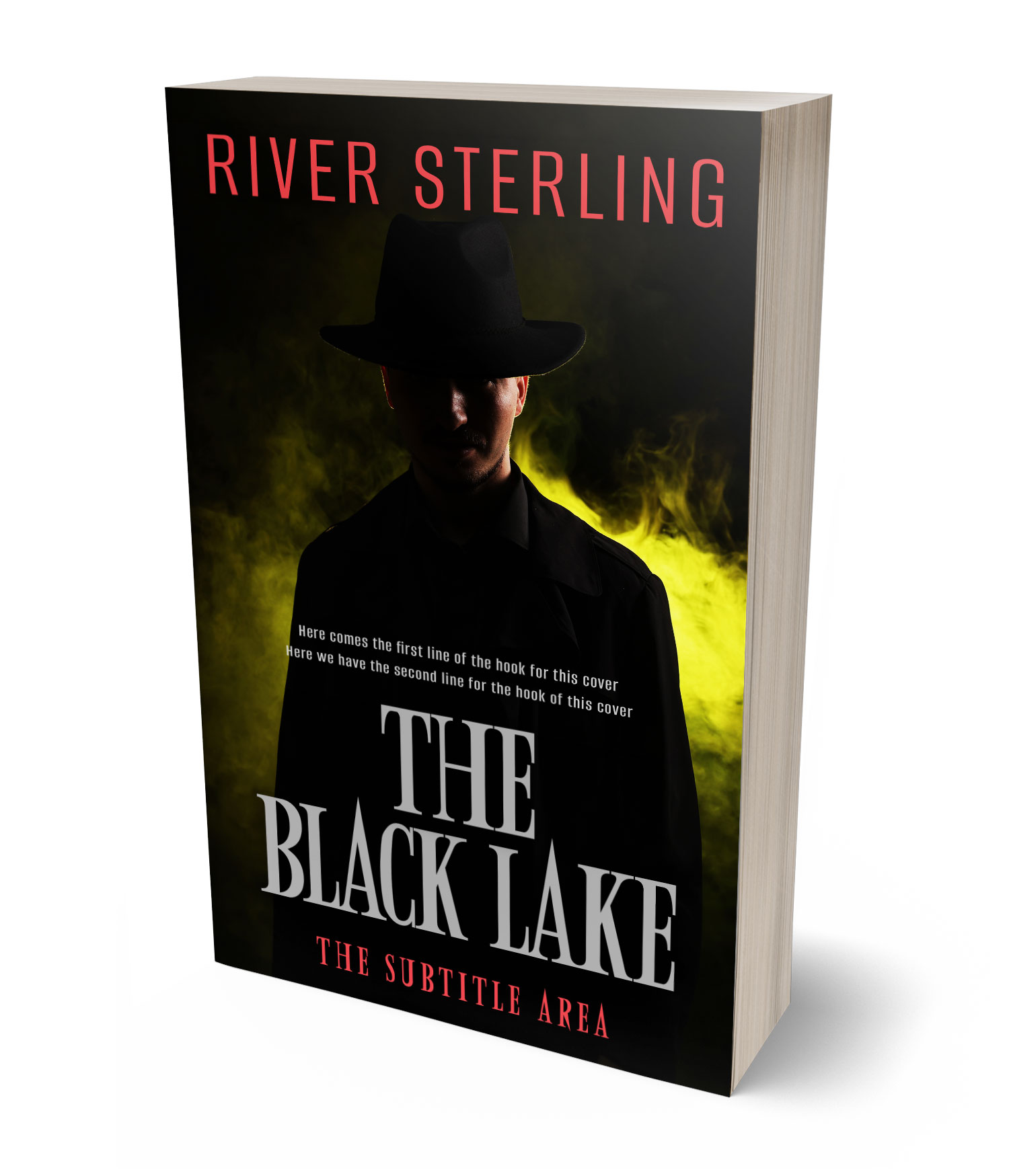 3D view of Premade Mystery & Thriller & Suspense Book Cover - Eternity #36295 | BookCoverZone*