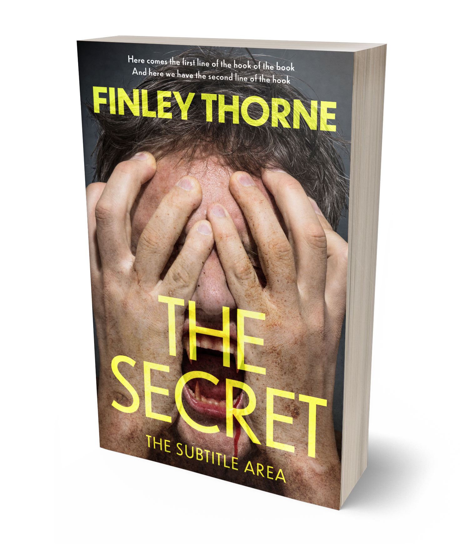 3D view of Premade Mystery & Thriller & Suspense Book Cover - Sandal #36411 | BookCoverZone*
