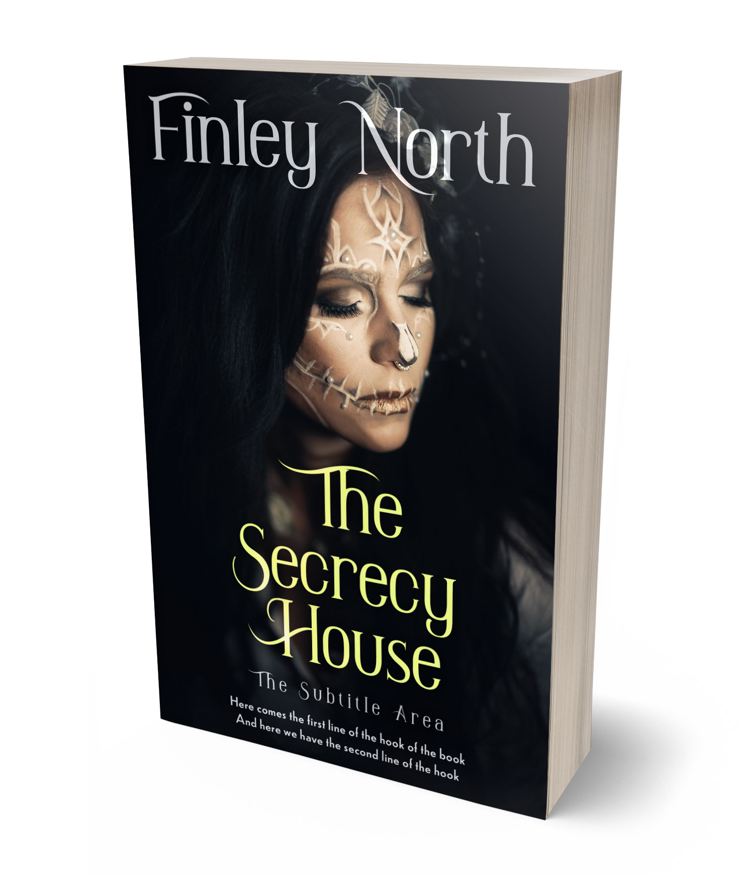 3D view of Premade Paranormal & Urban Book Cover - Bunker #36439 | BookCoverZone*