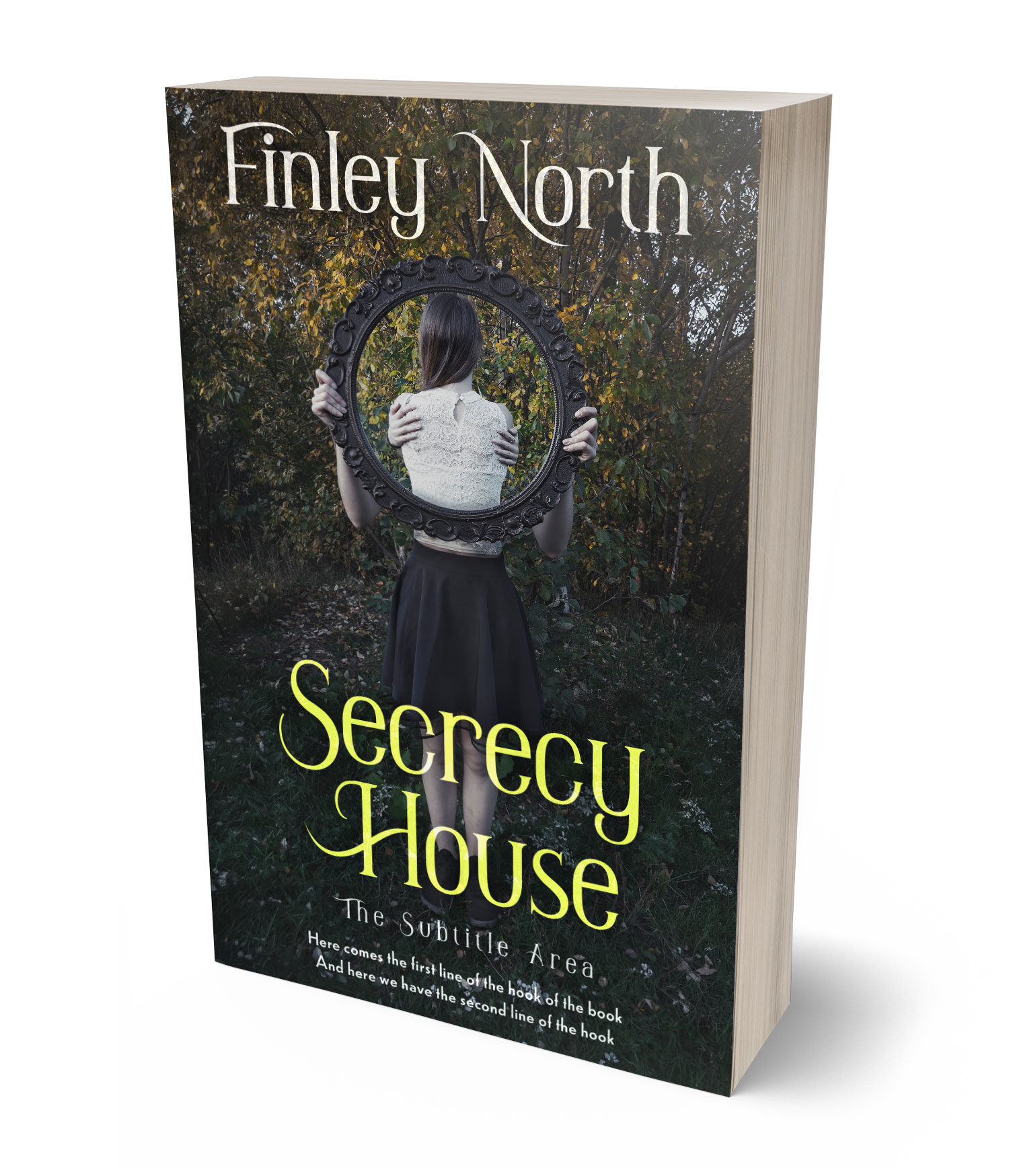 3D view of Premade Mystery & Thriller & Suspense Book Cover - Heavy Metal #36441 | BookCoverZone*