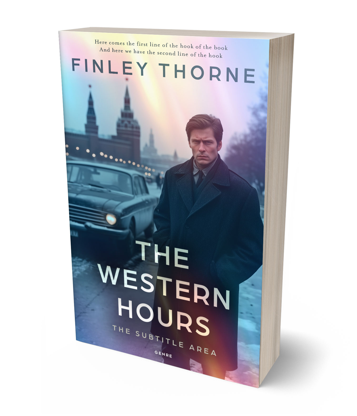 3D view of Premade Mystery & Thriller & Suspense Book Cover - Pickled Bluewood #36480 | BookCoverZone*