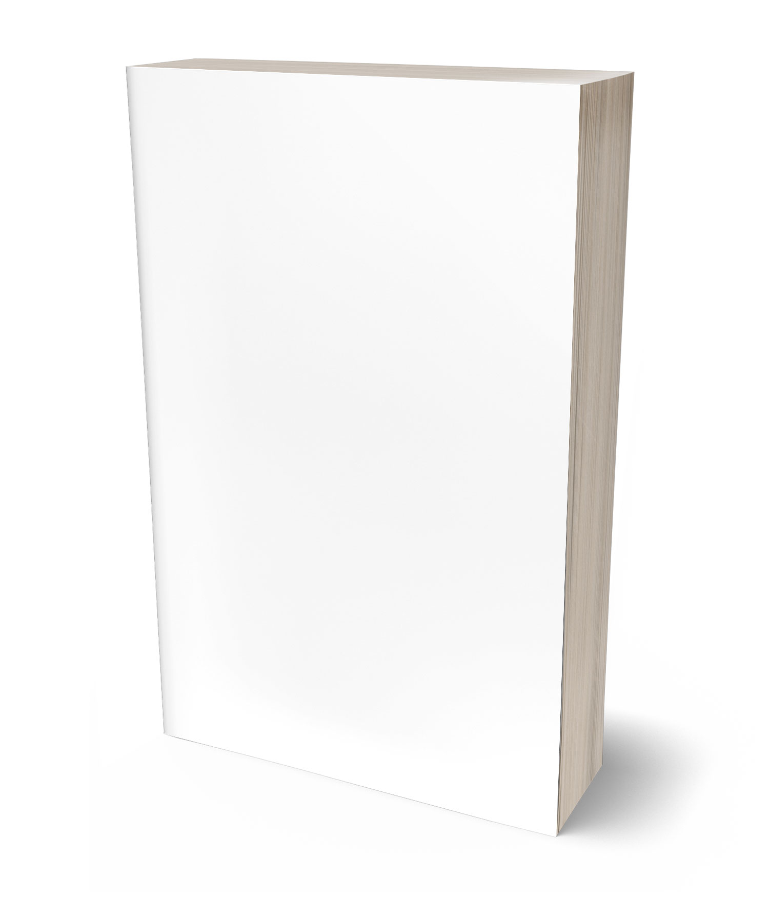 3D view of Premade Abstract Book Cover - Breaker Bay
