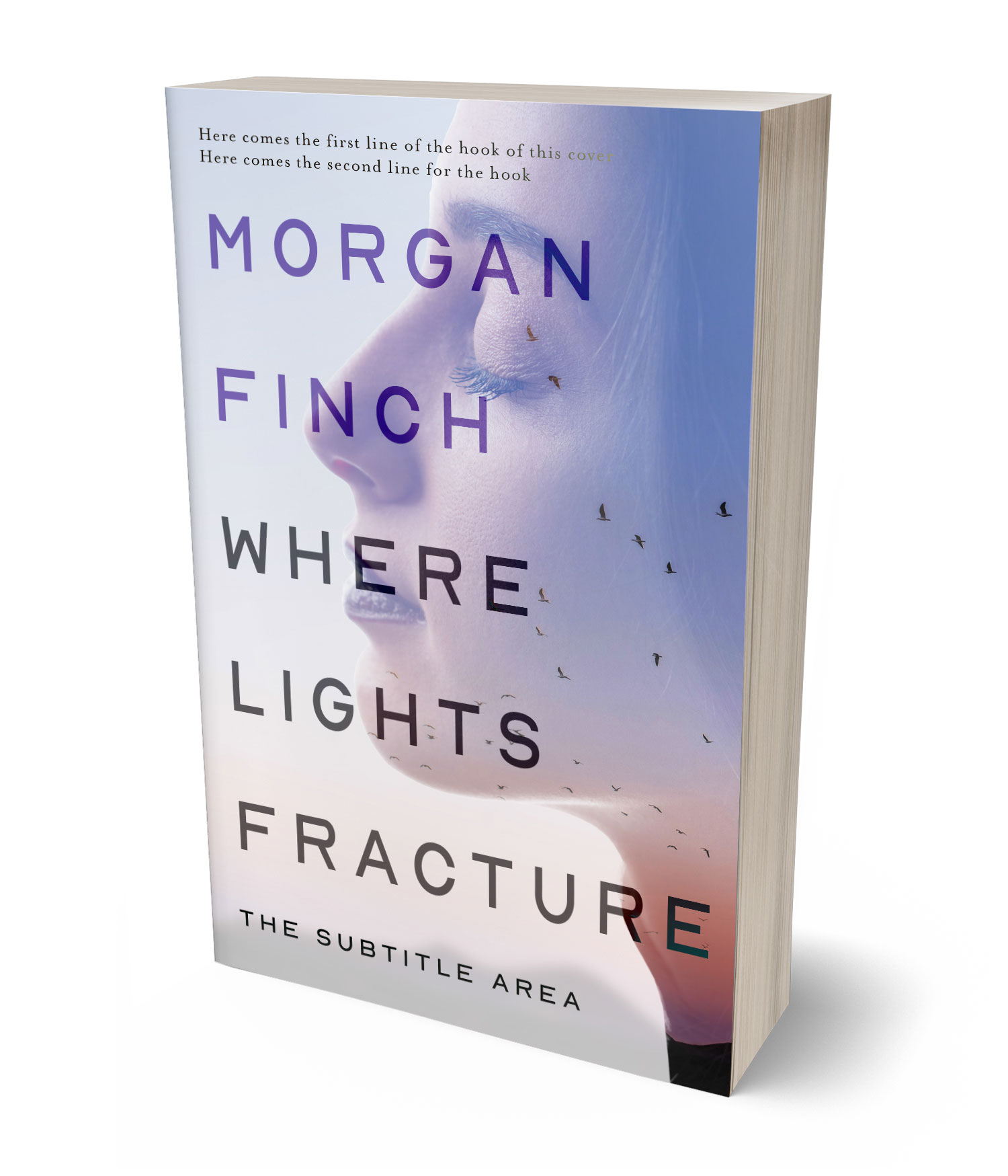 3D view of Premade Mystery & Thriller & Suspense Book Cover - Mischka