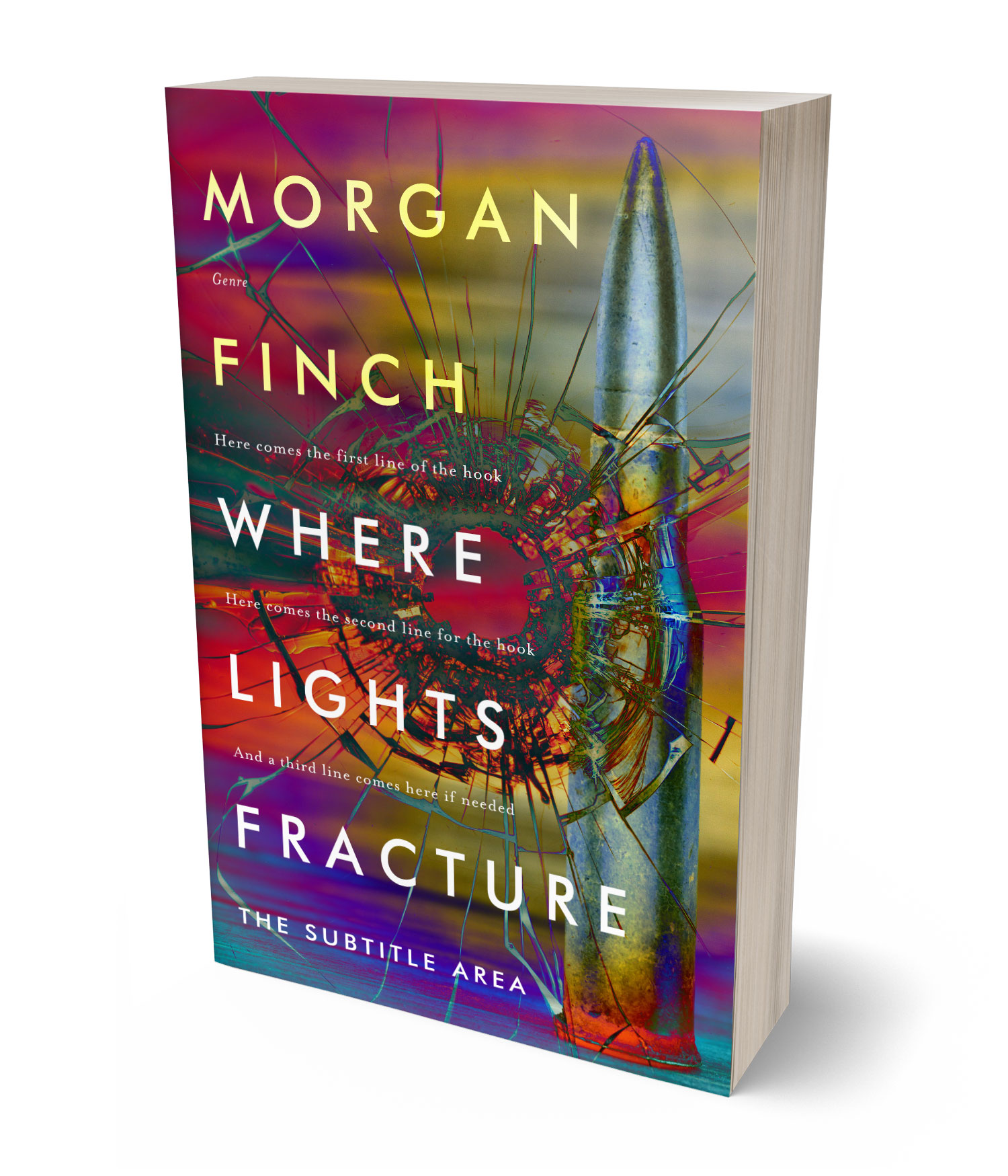 3D view of Premade Mystery & Thriller & Suspense Book Cover - Ferra #36634 | BookCoverZone*