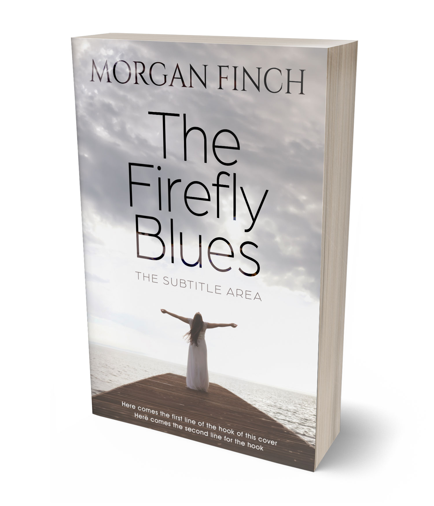 3D view of Premade Literary Fiction Book Cover - Alto #36742 | BookCoverZone*