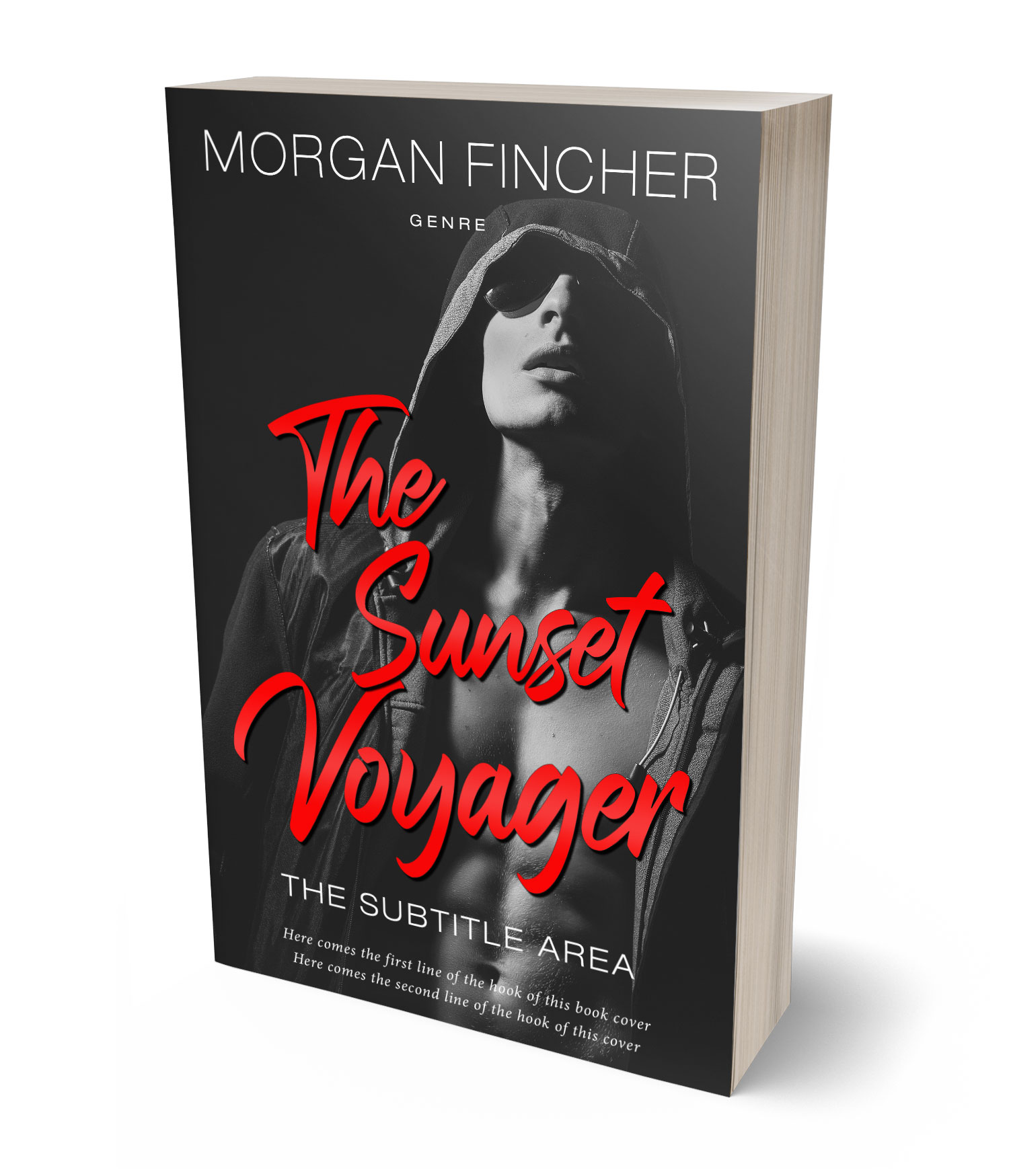 3D view of Premade Erotica Book Cover - Mine Shaft #36928 | BookCoverZone*