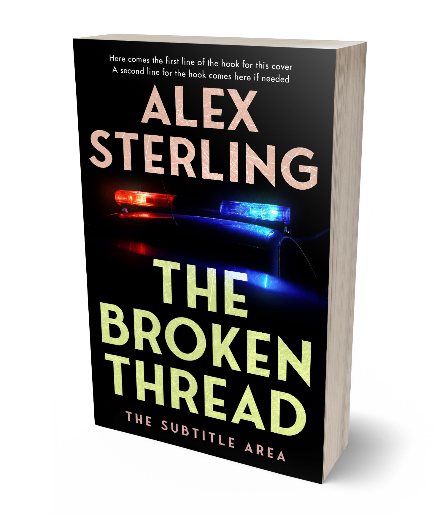 3D view of Premade Mystery & Thriller & Suspense Book Cover - Zombie #36947 | BookCoverZone*